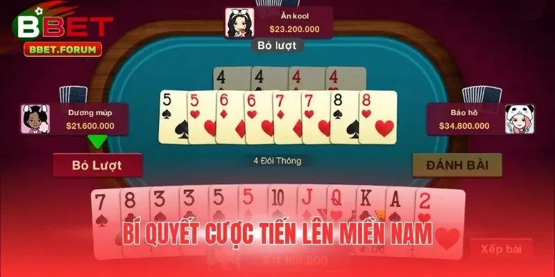 Bí quyết cược tiến lên miền nam tại BBET luôn thắng