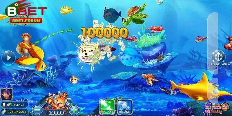 Chỉ với vài thao tác bạn có thể tham gia bắn cá H2 BBET