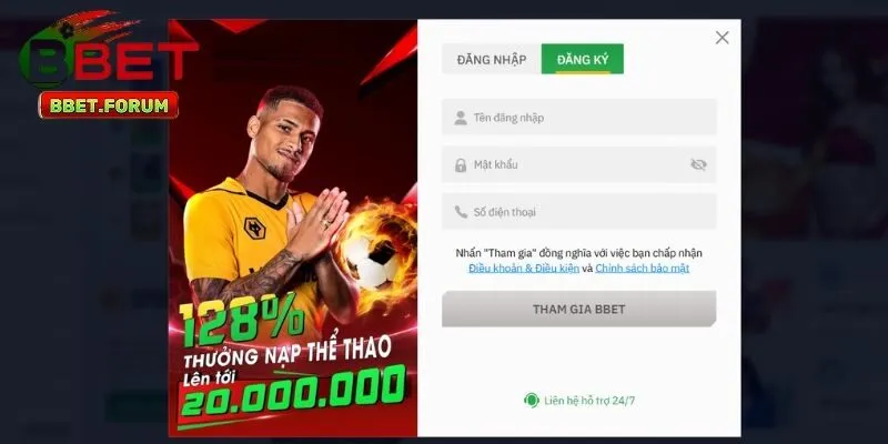 Hướng dẫn đăng ký BBET chi tiết