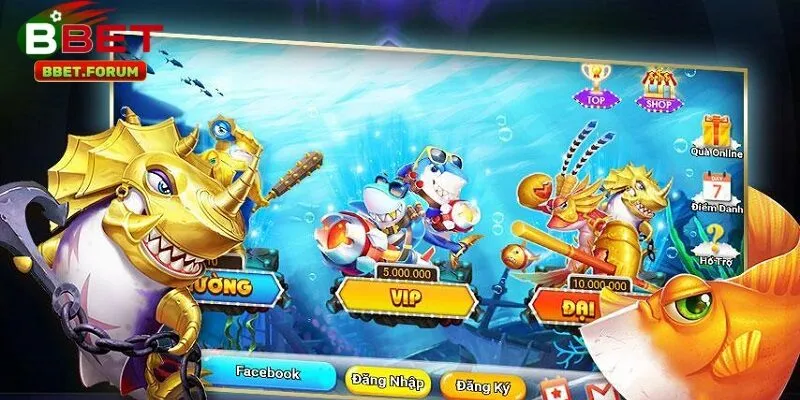 Tham gia Bắn Cá Đổi Tiền Mặt tại BBET cực kỳ đơn giản chỉ với vài thao tác